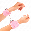 Kink Wrist Restraint Rožinė KINK Fur-Lined Adjustable Wrist Restraints Rožinė 17-29cm Premium Comfort