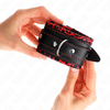 Kink Wrist Restraint KINK Fur-Lined Adjustable Wrist Restraints Raudona/Juodas 17-29cm x 6cm