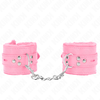 Kink Wrist Restraint Rožinė KINK Fur-Lined Adjustable Wrist Restraints Rožinė 17-29cm x 6cm Comfort Fit