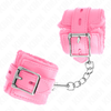 Kink Wrist Restraint Rožinė KINK Fur-Lined Adjustable Wrist Restraints Rožinė 17-29cm x 6cm Comfort Fit