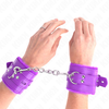 Kink Wrist Restraint KINK Fur-Lined Adjustable Wrist Restraints Violetinė 17-29 cm x 6 cm