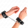 Kink Wrist Restraint KINK Hinge-Like Adjustable Juodas Wrist Restraints 16-22 cm x 3.5 cm