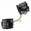 Kink Wrist Restraint KINK Adjustable Wrist Restraints with Copper Lock 17-29cm Juodas/Gold