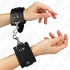 Kink Wrist Restraint KINK Lockable Adjustable Wrist Restraints Juodas 21-28cm x 5.5cm Secure Fit
