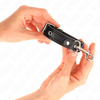 Kink Wrist Restraint KINK Mini Adjustable Juodas Wristbands with Studs 16-22cm x 2cm