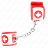 Kink Wrist Restraint KINK Mini Nurse Adjustable Wrist Restraints 18-23 cm x 5 cm - Juodas Vegan Leather