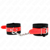 Kink Wrist Restraint KINK Nylon Wrist Restraints Juodas/Raudona Adjustable 19-24cm x 5.5cm