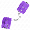 Kink Wrist Restraint KINK Premium Fur-Lined Adjustable Wrist Restraints Violetinė 17-29 cm