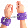 Kink Wrist Restraint KINK Premium Fur-Lined Adjustable Wrist Restraints Violetinė 17-29 cm