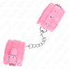 Kink Wrist Restraint Rožinė KINK Premium Fur-Lined Adjustable Wrist Restraints Rožinė 17-29cm