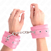 Kink Wrist Restraint Rožinė KINK Premium Fur-Lined Adjustable Wrist Restraints Rožinė 17-29cm