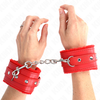 Kink Wrist Restraint KINK Premium Fur Lined Adjustable Wrist Restraints Raudona 17-29cm