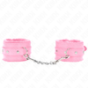 Kink Wrist Restraint Rožinė KINK Premium Fur-Lined Adjustable Wrist Restraints Rožinė 17-29cm