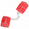 Kink Wrist Restraint KINK Premium Fur Lined Adjustable Wrist Restraints Raudona 17-29cm