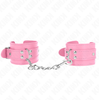 Kink Wrist Restraint Rožinė KINK Adjustable Wrist Restraints Rožinė 20-23 cm x 5.5 cm Soft Lining