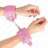 Kink Wrist Restraint Rožinė KINK Adjustable Wrist Restraints Rožinė 20-23 cm x 5.5 cm Soft Lining
