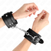 Kink Wrist Restraint KINK Adjustable Juodas Wrist Restraints 20-23 cm - Ergonomic Comfort Cuffs