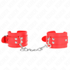 Kink Wrist Restraint KINK Adjustable Wrist Restraints Raudona 20-23cm x 5.5cm Premium Comfort