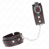 Kink Wrist Restraint KINK Adjustable Wrist Restraints Juodas-Raudona Lining 14-24cm x 3.5cm