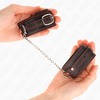 Kink Wrist Restraint KINK Adjustable Wrist Restraints Juodas-Raudona Lining 14-24cm x 3.5cm