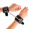 Kink Wrist Restraint KINK Adjustable Juodas &amp; Raudona Wrist Restraints 20-28 cm Ergonomic Design