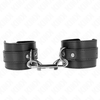 Kink Wrist Restraint KINK Adjustable Wrist Restraints Juodas Leather 17-28 cm Large Buckle