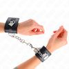 Kink Wrist Restraint KINK Adjustable Wrist Restraints with Padlock Juodas 16-23cm x 5.5cm