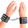 Kink Wrist Restraint KINK Adjustable Juodas Wrist Restraints with Snap Fasten 19-24cm x 5.5cm