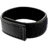 Metal Hard Adjustable Leather Body Strap Juodas - Universal Fit, Velcro Closure