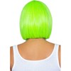 Leg Avenue Accessories Leg Avenue Fluorescent Short Bob Wig Neon Žalias - High Visibility