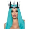 Leg Avenue Europe Leg Avenue Maleficent Synthetic Leather Crown with Studs Juodas - Adjustable