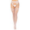Leg Avenue Hosiery Leg Avenue Back Seam Fishnet Tights Baltas One Size Nylon Blend