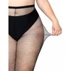 Leg Avenue Europe Leg Avenue Plus Size Fishnet Pantyhose - Classic Juodas Mesh Design