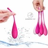 LESLIE Kegel Fit Set - 6-Weight Pelvic Floor Muscle Trainer, Silicone