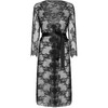 Livco Corsetti Accesories Livco Corsetti Mostina LC 90641 Juodas Floral Patterned Dressing Gown