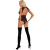 Livco Corsetti Bodies Livco Corsetti Lixpen LC 90612 Bodysuit Juodas - Elegant Lace Design