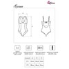 Livco Corsetti Bodies Livco Corsetti Fashion Kreame LC 90546 Elegant Bodysuit Juodas L/XL