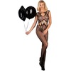 Livco Corsetti Bodystockings LivCo Corsetti Fashion Amahil Bodystocking Juodas One Size - Elegant Mesh Design