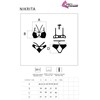 Livco Corsetti Sets LivCo Corsetti Nikrita LC 90647 Bra &amp; Panties Set Juodas XL Adjustable
