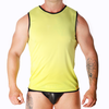 Macho Underwear Macho Geltona Technical T-Shirt S/M - Lightweight Polyamide Blend