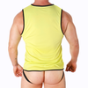Macho Underwear Macho Geltona Technical T-Shirt S/M - Lightweight Polyamide Blend
