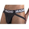 Macho Underwear Macho MX25NN Jockstrap Juodas XL - Semi-Transparent, Elastic Support