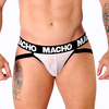 Macho Underwear Macho MX26X1 Jockstrap Baltas Mesh XL - Breathable Athletic Support