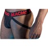 Macho Underwear Macho MX26X2 Jockstrap Juodas/Raudona L - Supportive Elastic Underwear