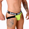 Macho Underwear MACHO MX28FA Jockstrap Geltona S - Breathable Lycra Support