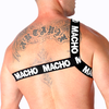 Macho Underwear Macho Roman Harness Baltas L/XL - Adjustable Elastic Fashion Priedas