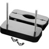 METAL HARD Adjustable Wooden Restraint Device Juodas 10.4x13.8cm