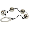 METAL HARD Beads 4 Intimate Weighted Balls 20mm Solid Steel Set