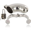 METAL HARD BRIG Stainless Steel Secure Chastity System 40/45/50mm Rings
