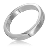 Metal Hard Steel Ring 50mm - Anatomical Intimate Priedas, Sidabrinis